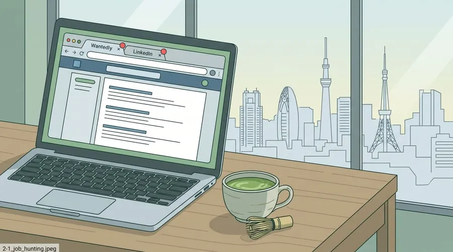 Job hunting platforms for IT career change in Japan