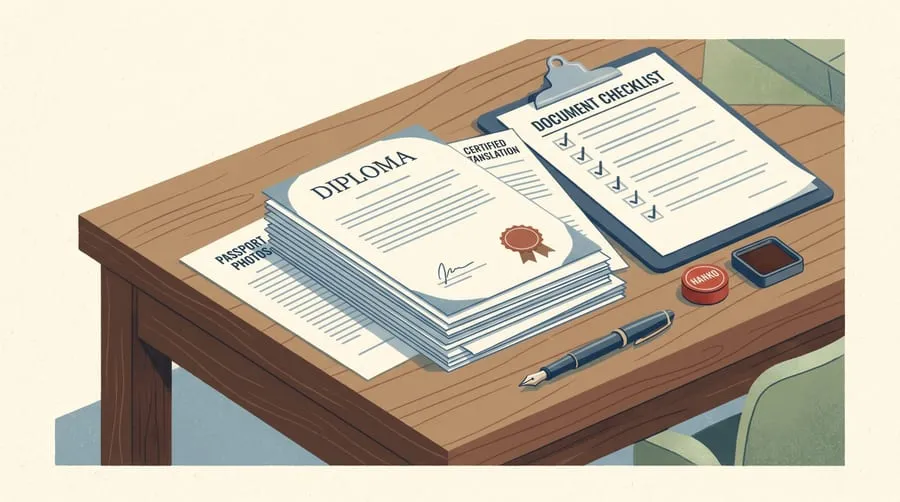 Documents required for Japanese work visa application