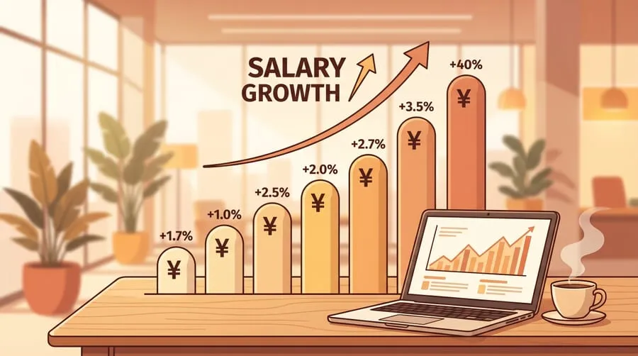 IT salary ranges in Japan by experience level